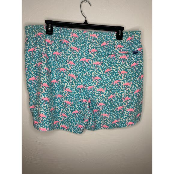Chubbies Swim Suit Trunks Men's Size 2XL Big Blue Pink Bathing Swimming - Picture 2 of 6